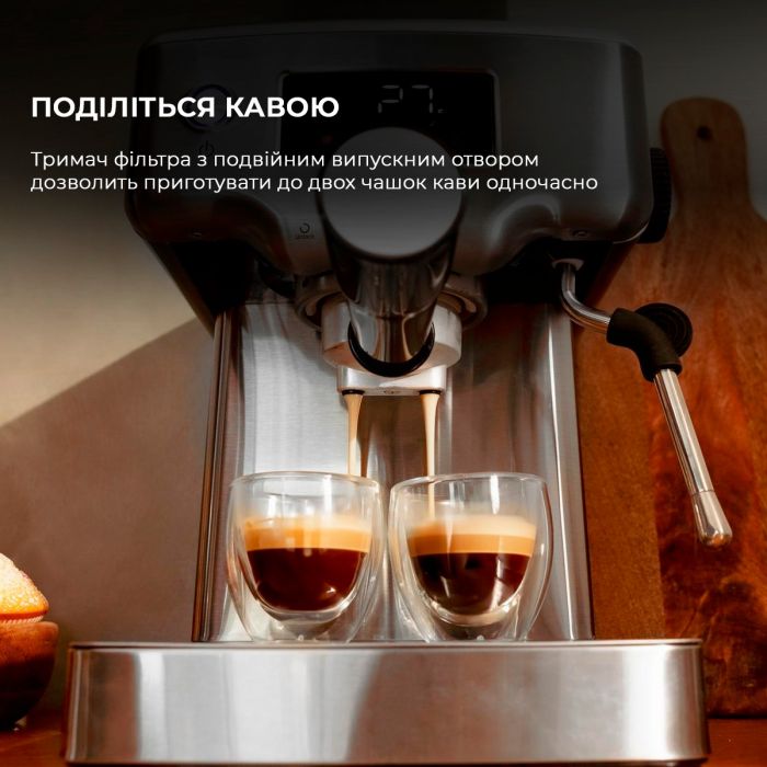 Кавоварка Cecotec  Power Espresso 20 Barista Compact (CCTC-01986)