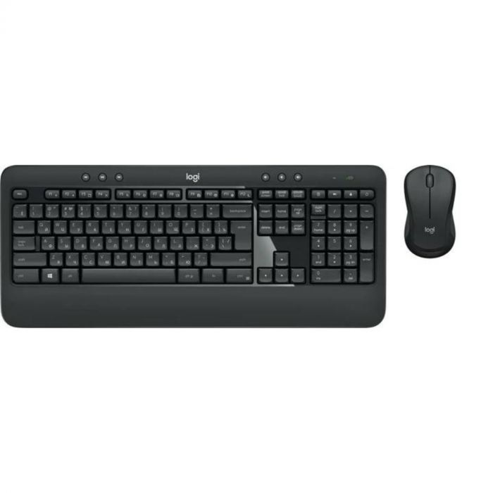 Комплект (клавіатура, мишка) бездротовий Logitech MK540 Black (920-008685)