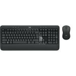 Комплект (клавіатура, миша) бездротовий Logitech MK540 Black (920-008685)