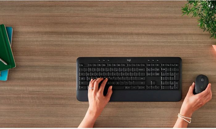 Комплект (клавіатура, миша) бездротовий Logitech MK650 Combo for Business Graphite (920-011004)