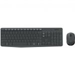 Комплект (клавіатура, миша) бездротовий Logitech MK235 ENG/UKR Grey (920-007931)