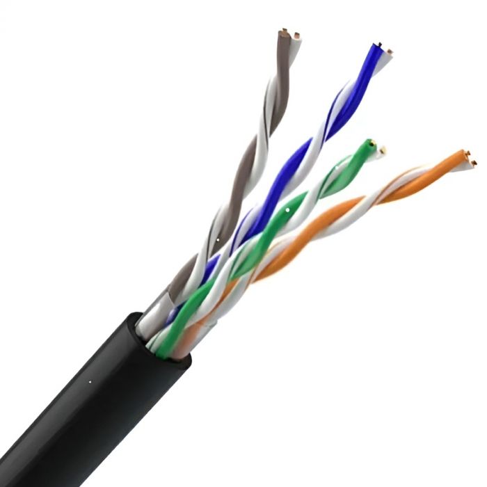 Кабель для зовнішньої прокладки OK-Net КПП-ВП (100) UTP, CAT5e, 4х2х0.49, бухта 305м