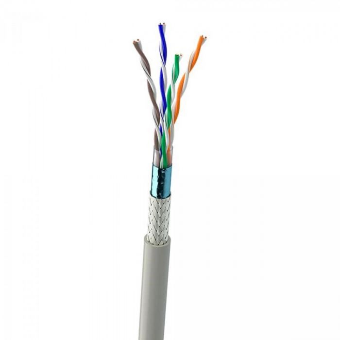 Кабель вита пара SF/UTP 5е OK-Net КПВЭО-ВП (200) 4*2*0,51 бухта 305 м
