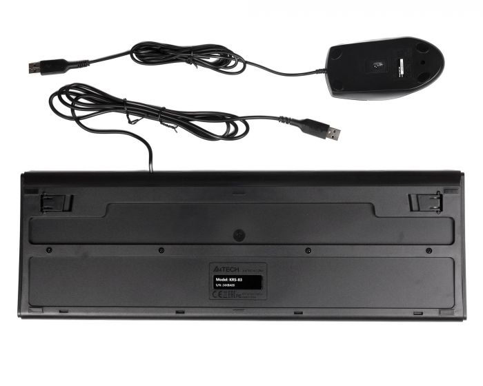 Комплект (клавіатура, миша) A4Tech KR-8372 Black