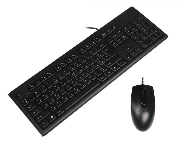 Комплект (клавіатура, миша) A4Tech KR-8372 Black