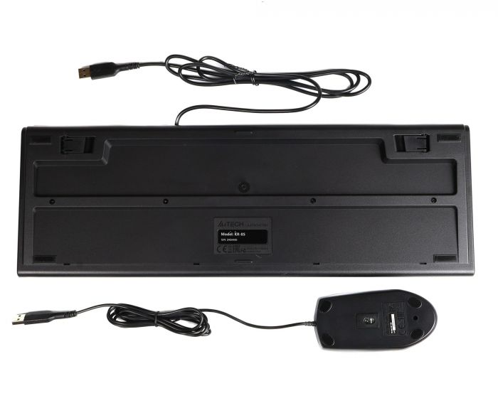Комплект (клавіатура, миша) A4Tech KR-8572S Black