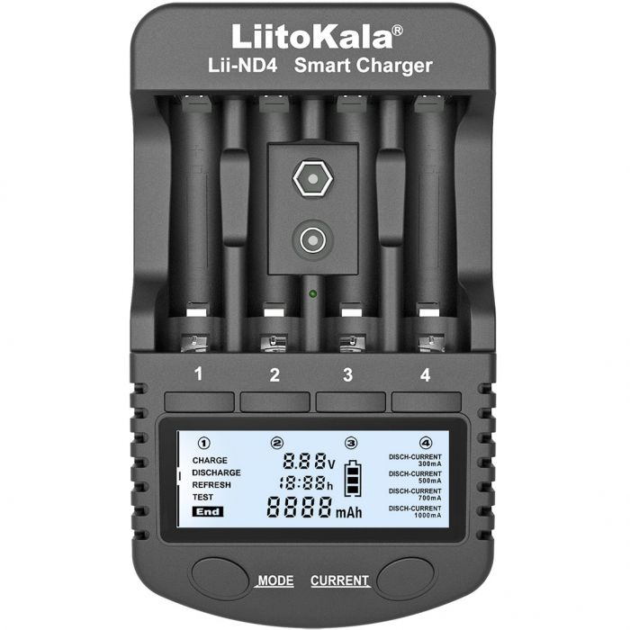 Зарядний пристрій Liitokala Lii-ND4