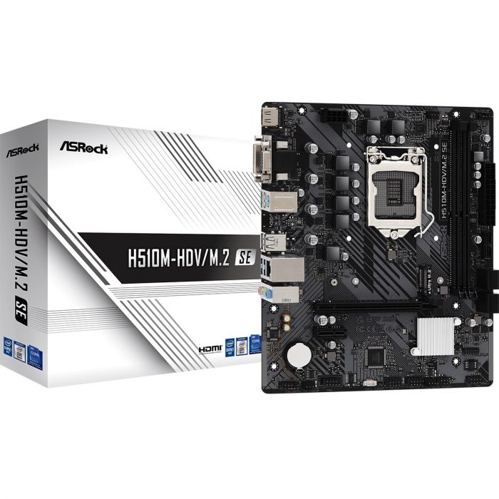 Материнська плата ASRock H510M-HDV/M.2 SE Socket 1200