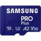 Карта пам`яті MicroSDXC 128GB UHS-I/U3 Samsung Pro Plus R180/W130MB/s + OTG Card reader (MB-MD128SB/WW)