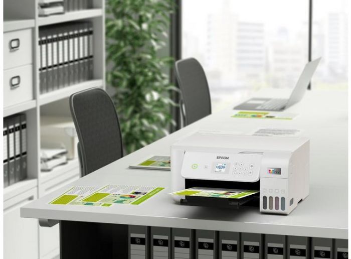 Багатофункціональний пристрій А4 кол. Epson EcoTank L3266 Wi-Fi (C11CJ66411)