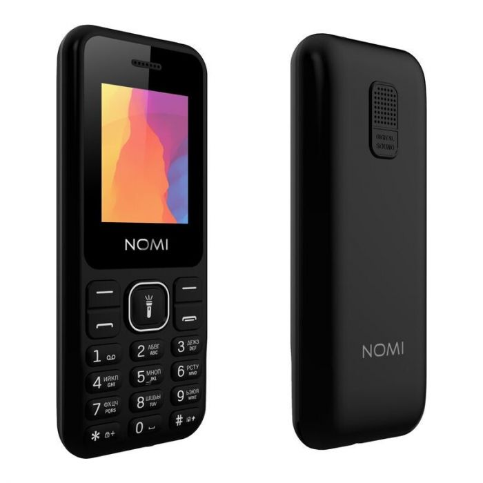 Мобiльний телефон Nomi i1880 Dual Sim Black