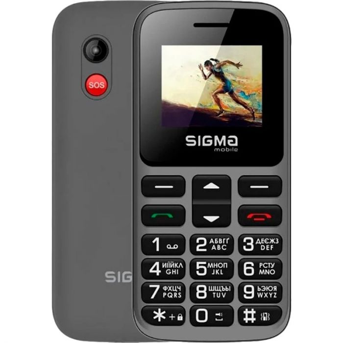 Мобільний телефон Sigma mobile Comfort 50 Hit 2020 Dual Sim Grey (4827798120927)