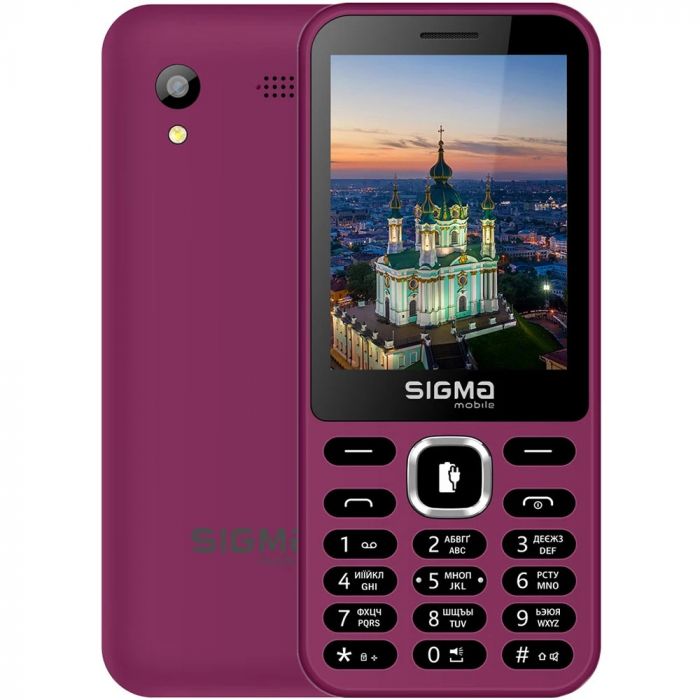 Мобiльний телефон Sigma mobile X-style 31 Power Type-C Dual Sim Purple