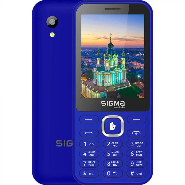 Мобiльний телефон Sigma mobile X-style 31 Power Type-C Dual Sim Blue