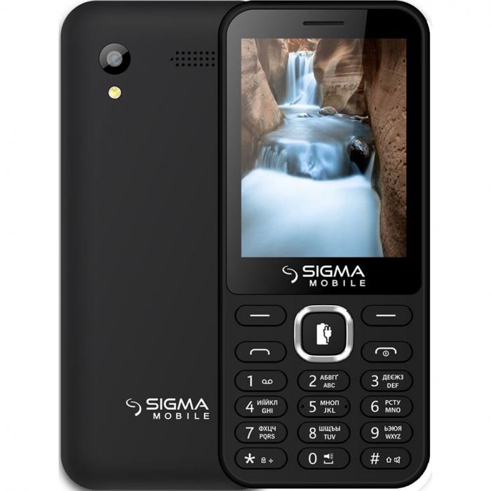 Мобiльний телефон Sigma mobile X-style 31 Power Type-C Dual Sim Black