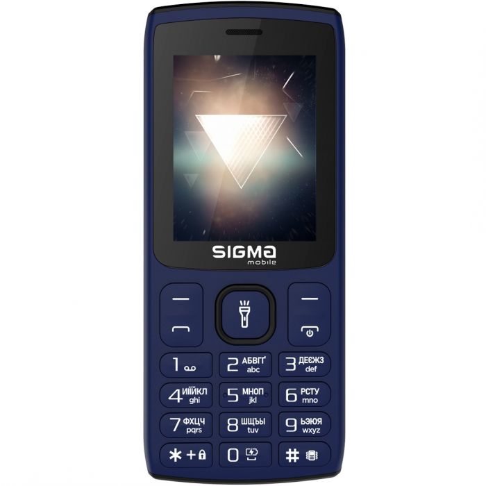 Мобiльний телефон Sigma mobile X-style 34 NRG Type-C Dual Sim Blue