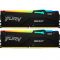 Модуль пам`яті DDR5 2x8GB/5200 Kingston Fury Beast RGB Black (KF552C36BBEAK2-16)