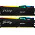 Модуль пам`яті DDR5 2x8GB/5200 Kingston Fury Beast RGB Black (KF552C36BBEAK2-16)