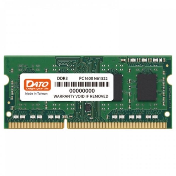 Модуль пам`ятi SO-DIMM 4GB/1600 DDR3 Dato (DT4G3DSDLD16)