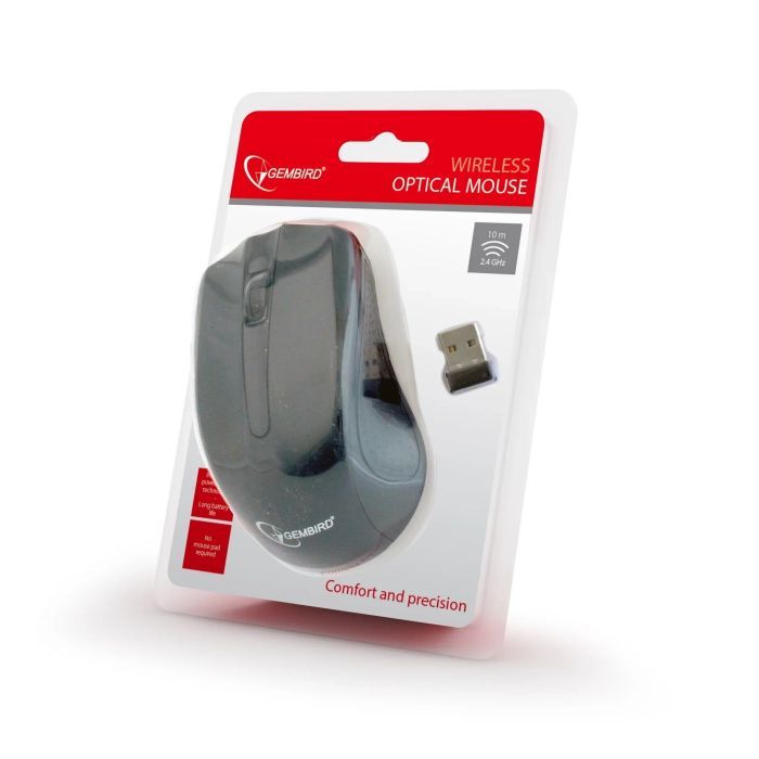 Миша бездротова Gembird MUSW-101 Black Миша бездротова Gembird MUSW-101 Black