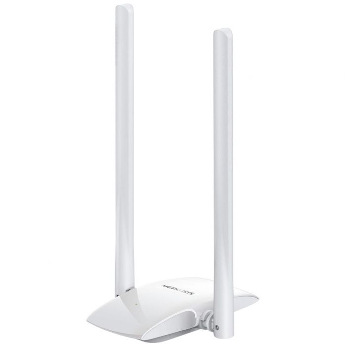 Бездротовий адаптер Mercusys MW300UH (N300, micro USB, 2 антени)