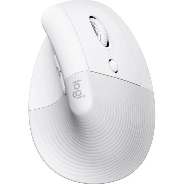 Миша бездротова Logitech Lift for Mac Vertical Ergonomic White (910-006477)