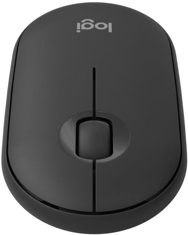 Миша бездротова Logitech Pebble Mouse 2 M350s Graphite (910-007015)