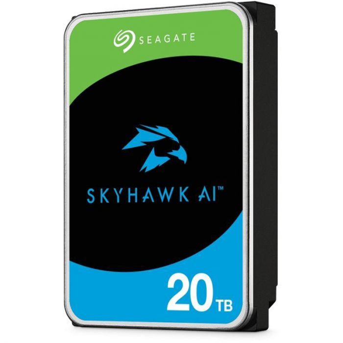 Накопичувач HDD SATA 20.0TB Seagate SkyHawk AI Surveillance 7200rpm 256MB (ST20000VE002)