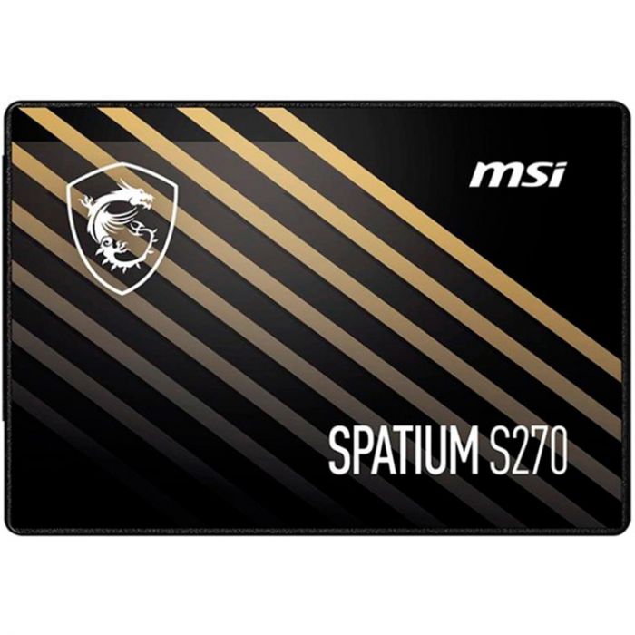 Накопичувач SSD  480GB MSI Spatium S270 2.5" SATAIII 3D TLC (S78-440E350-P83)