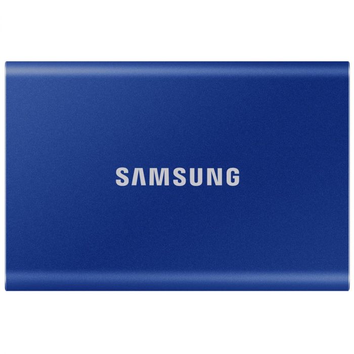 Накопичувач зовнішній SSD 2.5" USB 1.0TB Samsung T7 Indigo Blue (MU-PC1T0H/WW) Накопичувач зовнішній SSD 2.5" USB 1.0TB Samsung T7 Indigo Blue (MU-PC1T0H/WW)