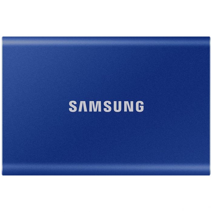 Накопичувач зовнішній SSD 2.5" USB 2.0TB Samsung T7 Indigo Blue (MU-PC2T0H/WW)