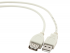 Кабель Cablexpert (CC-USB2-AMAF-75CM/300), USB2.0 AM - USB2.0 AF, 0.75м, білий