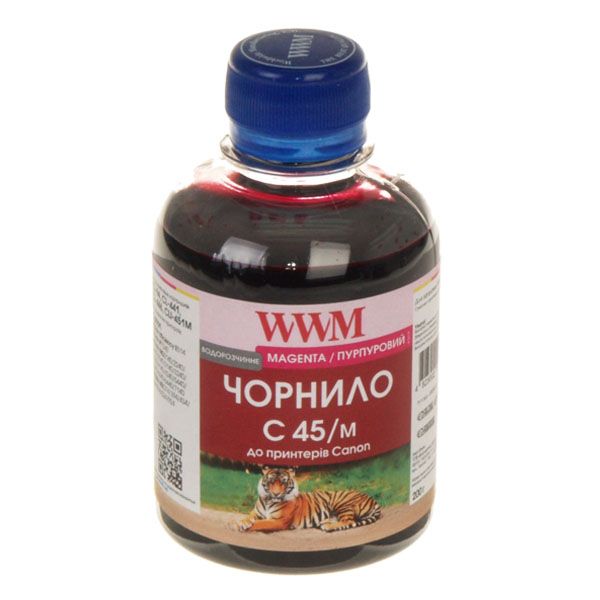 Чорнило WWM для CANON CL-441/CL-446/CLI-451 (Magenta) (C45/M) 200г