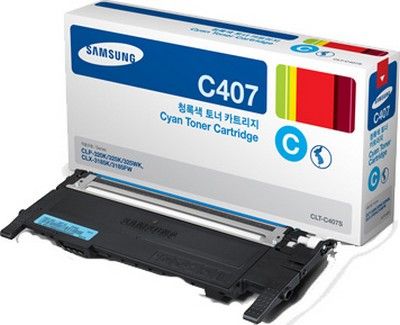 Картридж HP (ST998A) Samsung CLP-320/320N/325/CLX-3185 Cyan (CLT-C407S)