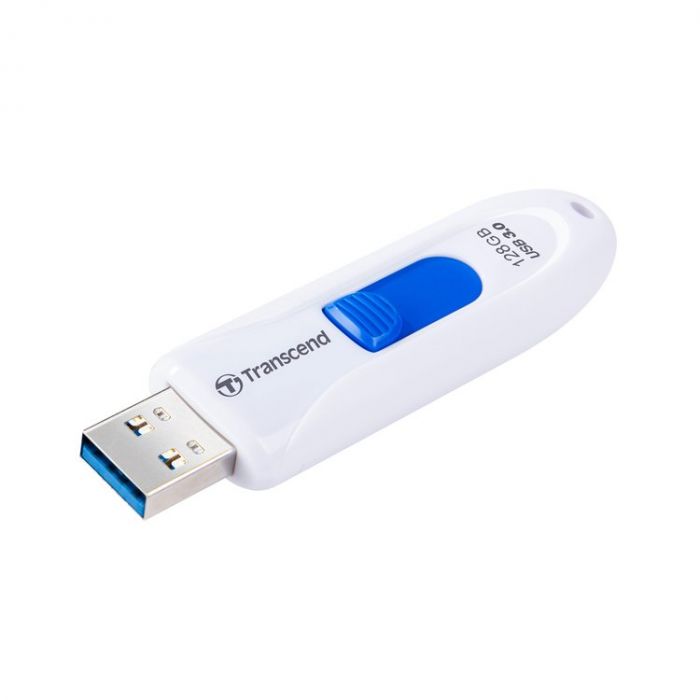 Флеш-накопичувач USB3.0 128GB Transcend JetFlash 790 White (TS128GJF790W)