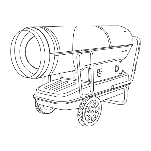 Обігрівач дизельний Vitals DH-303