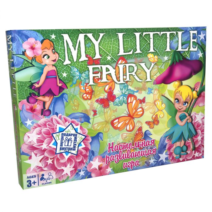 Настільна гра Strateg My little fairy маршрутна російською мовою (30207)