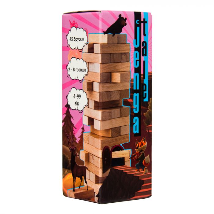 Настільна гра Strateg Jenga Tale дженга (30965)