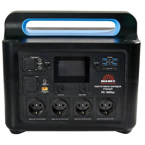 Портативна зарядна станція Vitals Professional PS 1800qc