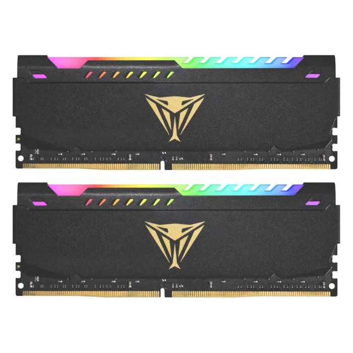 Модуль пам`яті DDR4 2x32GB/3200 Patriot Viper Steel RGB Black (PVSR464G320C8K)