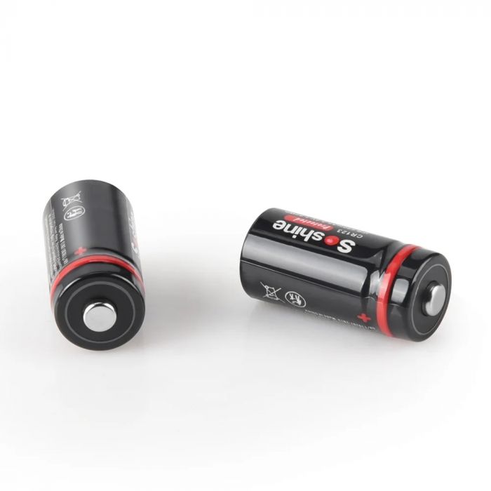 Акумулятор Soshine CR123A/16340 600mAh 1шт