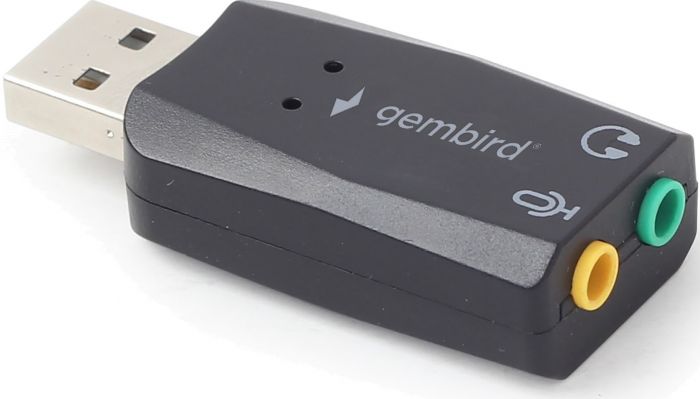 Звукова карта Gembird SC-USB2.0-01 Black