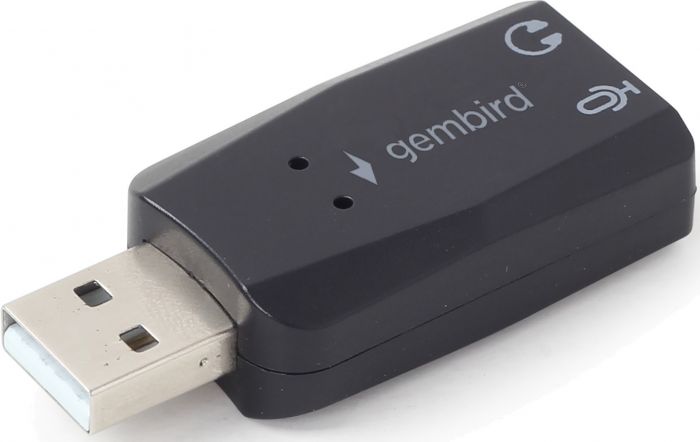 Звукова карта Gembird SC-USB2.0-01 Black