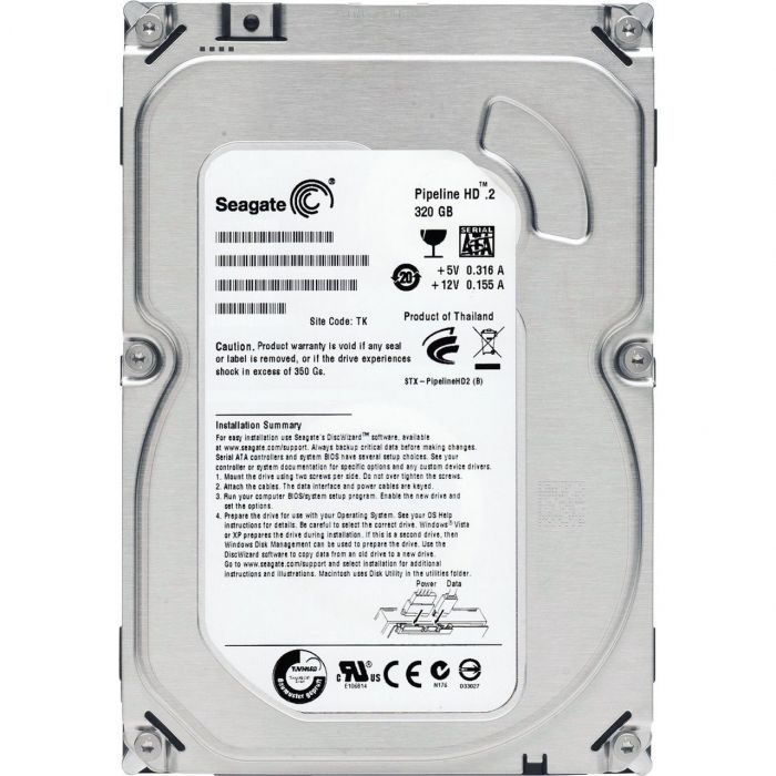 Накопичувач HDD SATA  320GB Seagate 5900rpm 16MB (ST3320413CS) Refurbished