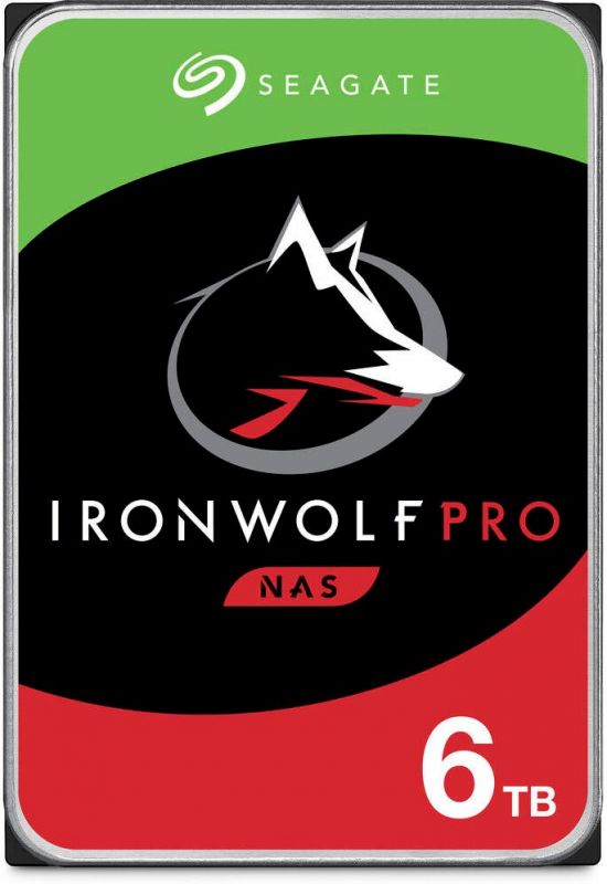 Накопичувач HDD SATA 6.0TB Seagate IronWolf Pro 7200rpm 256MB (ST6000NT001)