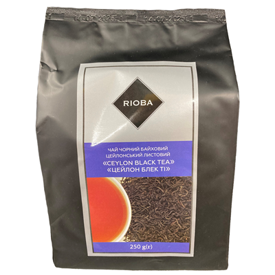 Чай Rioba Ceylon Black Teа чорний 250 г