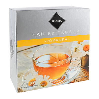 Чай Rioba Ромашка квітковий 50*1.3г/уп