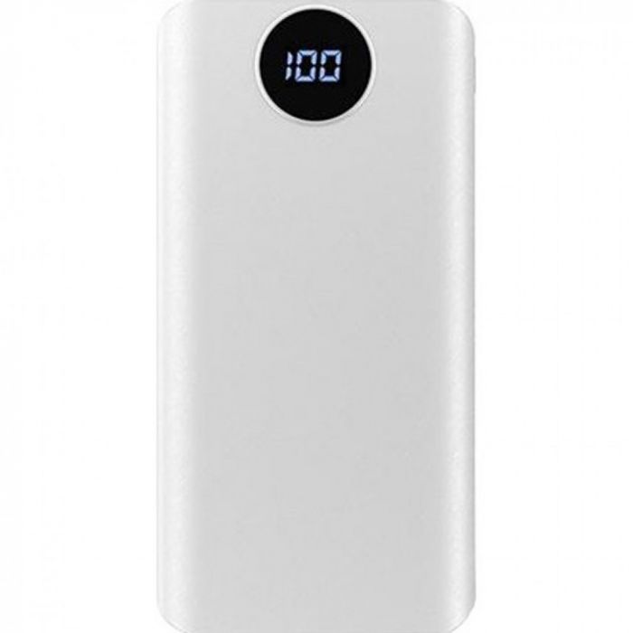 Універсальна мобільна батарея Gusgu Xiamen Mini 80000M 20000 mAh White (GB/T-35590/UA-102807)