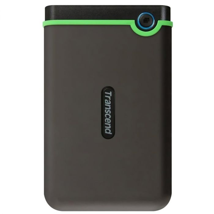 Накопичувач зовнiшнiй HDD 2.5" USB 2.0TB Transcend StoreJet 25M3 Iron Gray Slim (TS2TSJ25M3S)