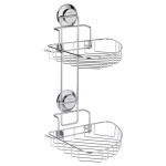 Кошик на вакуумних присосках подвійний s38 212×252×373мм AQUATICA (9783832)